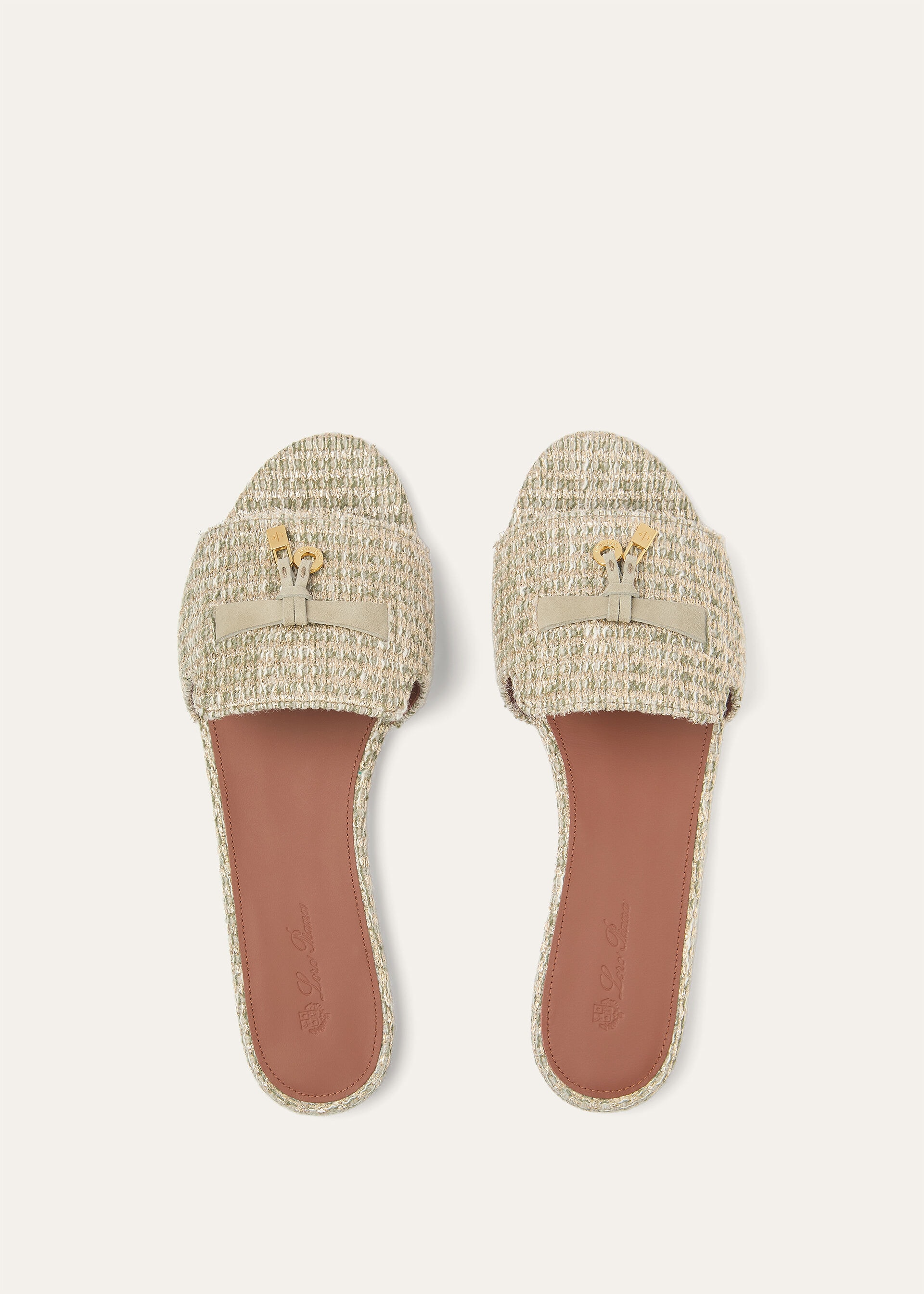 SUMMER CHARMS FLAT MULE HOLIDAY METARILLIC T AF