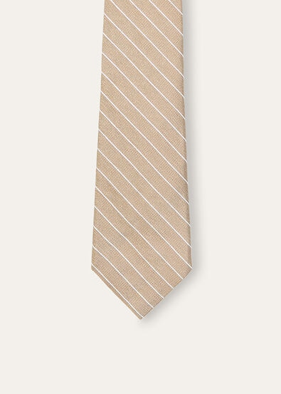 YALE TIE 8 ROYAL STRIPE SILK